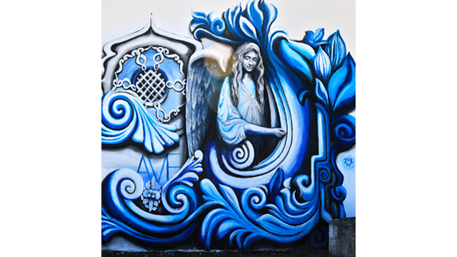 Ave - Street Art Project in Portugal during the covid pandemic
