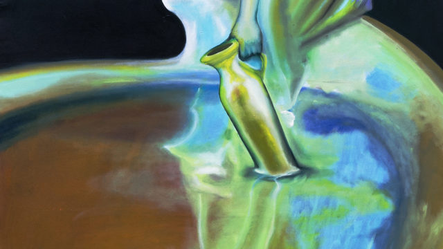 Girl pouring water